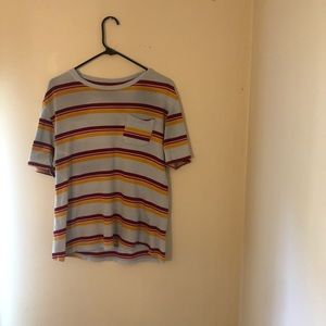 Vintage 90s striped tee